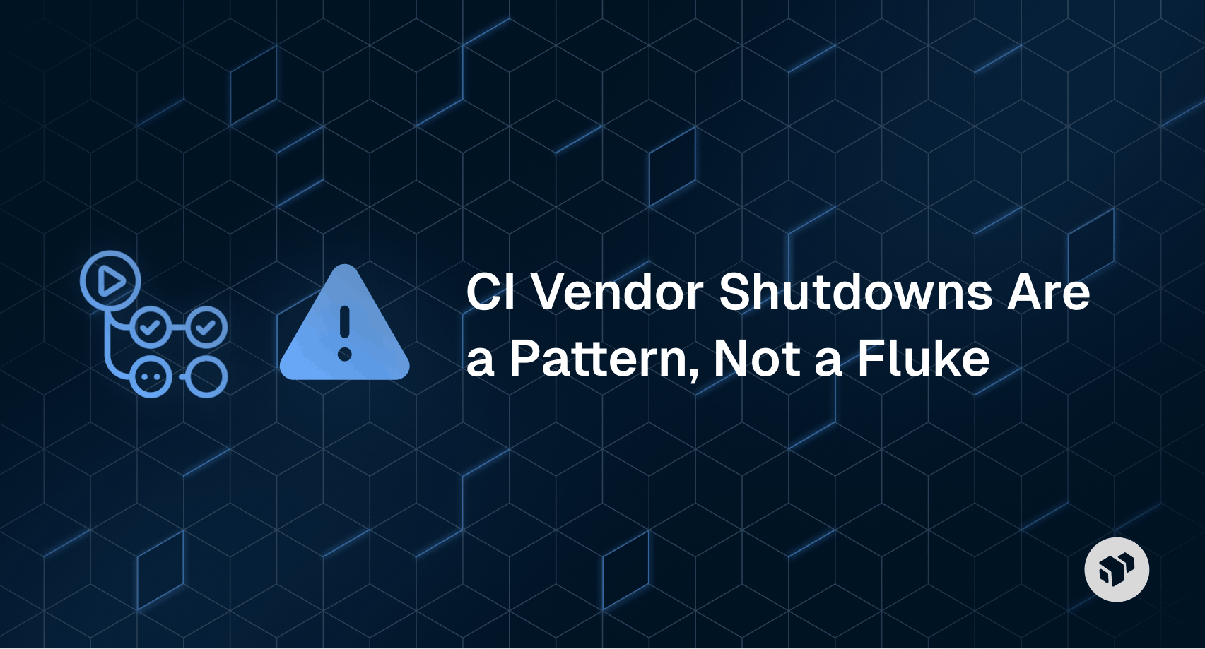 Analysis showing CI vendor shutdowns represent a recurring pattern rather than isolated events